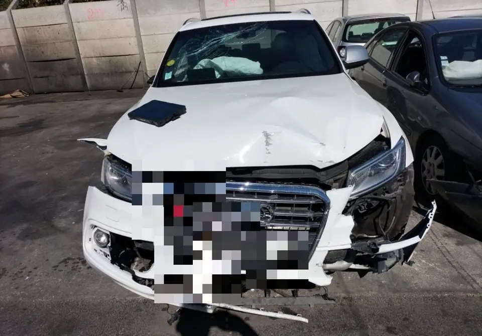 Véhicule accidenté enlevé après rachat
