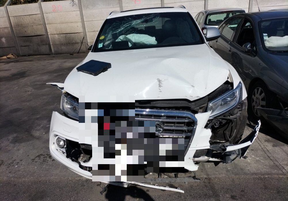 Véhicule accidenté enlevé après rachat